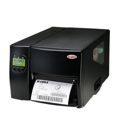 Промышленный термотрансферный принтер этикеток Godex EZ-6300+. 300 DPI, ширина 6